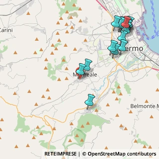 Mappa Via Filippo Turati, 90046 Monreale PA, Italia (5.90188)