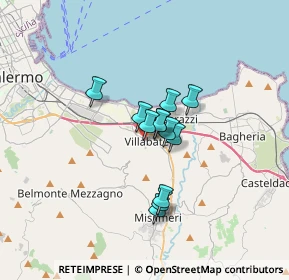 Mappa Via Municipio, 90039 Villabate PA, Italia (2.32333)