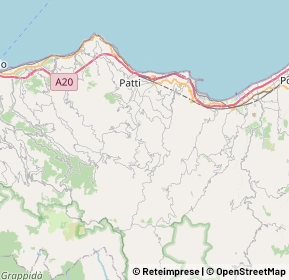 Mappa 98068 San Piero Patti ME, Italia (9.0305)