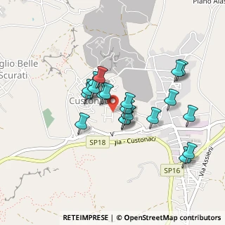 Mappa Via Roma, 91015 Custonaci TP, Italia (0.419)