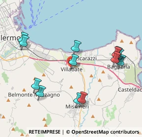 Mappa Cortile Carini, 90039 Villabate PA, Italia (4.85692)