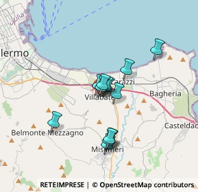 Mappa Cortile Carini, 90039 Villabate PA, Italia (2.77385)
