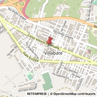 Mappa Piazza della Regione, 10, 90039 Villabate, Palermo (Sicilia)