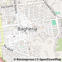 地図 Bagheria