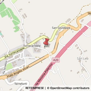 Mappa Via Torrecandele, 538, 98076 Sant'Agata di Militello, Messina (Sicilia)