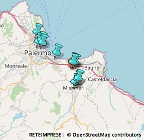 Mappa Via Quarto, 90039 Villabate PA, Italia (5.25583)