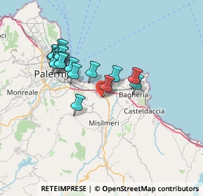 Mappa Via Quarto, 90039 Villabate PA, Italia (7.30421)