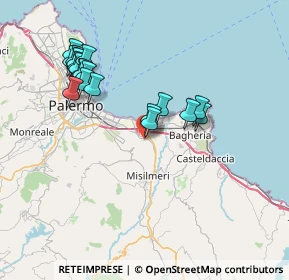 Mappa Via Quarto, 90039 Villabate PA, Italia (8.421)