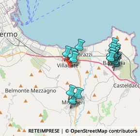 Mappa Via Quarto, 90039 Villabate PA, Italia (4.242)