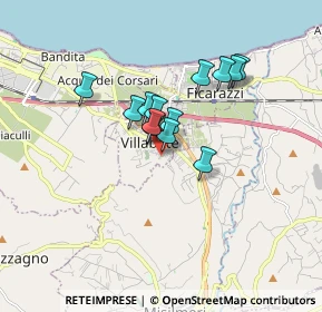 Mappa Via Quarto, 90039 Villabate PA, Italia (1.33231)