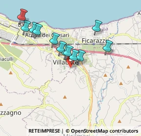 Mappa Via Quarto, 90039 Villabate PA, Italia (1.89833)