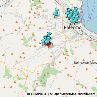 Mappa Via Pasqualino, 90046 Monreale PA, Italia (4.94765)
