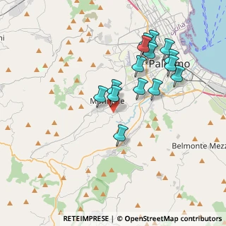 Mappa Via Pasqualino, 90046 Monreale PA, Italia (3.99)