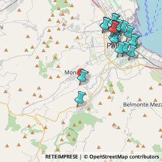 Mappa Via Pasqualino, 90046 Monreale PA, Italia (5.913)
