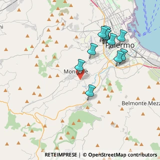 Mappa Via Pasqualino, 90046 Monreale PA, Italia (4.36273)