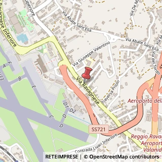 Mappa Via Ravagnese Superiore, 259, 89131 Reggio di Calabria, Reggio di Calabria (Calabria)