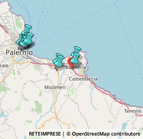 Mappa Via V.53, 90126 Palermo PA, Italia (9.435)