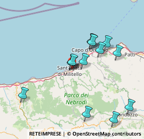 Mappa Contrada, 98076 Sant'Agata di Militello ME, Italia (15.99357)