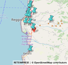 Mappa Contrada Saracinello, 89131 Reggio di Calabria RC, Italia (4.24273)