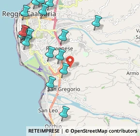 Mappa Contrada Saracinello, 89131 Reggio di Calabria RC, Italia (2.88706)