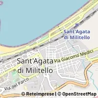Mapa Sant'Agata di Militello