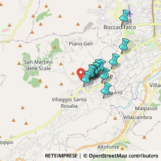 Mappa Strada Vicinale San Martino, 90046 Monreale PA, Italia (1.31692)