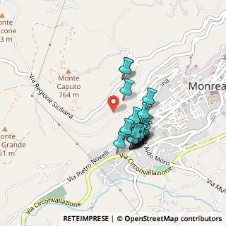 Mappa Strada Vicinale San Martino, 90046 Monreale PA, Italia (0.376)