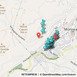 Mappa Strada Vicinale San Martino, 90046 Monreale PA, Italia (0.4415)