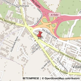Mappa Corso Vittorio Emanuele,  53, 90039 Villabate, Palermo (Sicilia)