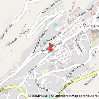 Mappa Via Venero,  88, 90046 Monreale, Palermo (Sicilia)