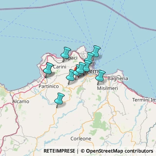 Mappa Via, 90046 Monreale PA, Italia (9.01909)
