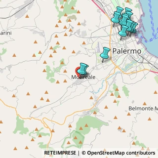 Mappa Via, 90046 Monreale PA, Italia (6.48714)