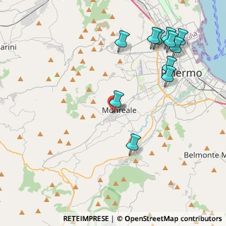 Mappa Via, 90046 Monreale PA, Italia (5.46182)
