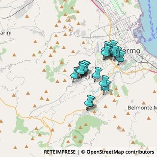 Mappa Via, 90046 Monreale PA, Italia (2.905)