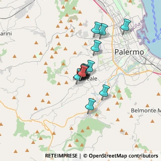 Mappa Via, 90046 Monreale PA, Italia (2.40077)
