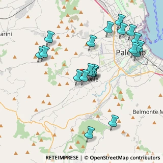 Mappa Via, 90046 Monreale PA, Italia (4.729)