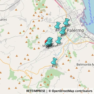Mappa Via, 90046 Monreale PA, Italia (2.65909)