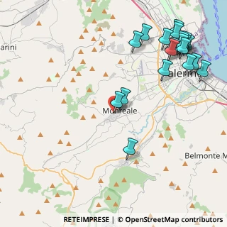 Mappa Via, 90046 Monreale PA, Italia (6.142)
