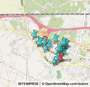 Mappa Via Giuseppe Giusti, 90039 Villabate PA, Italia (0.3885)