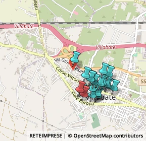 Mappa Via Giuseppe Giusti, 90039 Villabate PA, Italia (0.461)