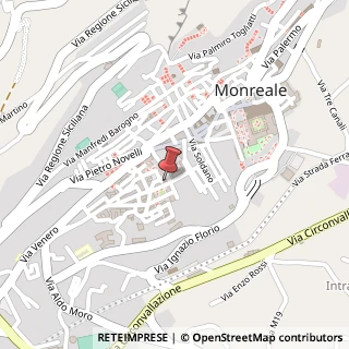 Mappa Via Kennedy, 3, 90046 Monreale, Palermo (Sicilia)