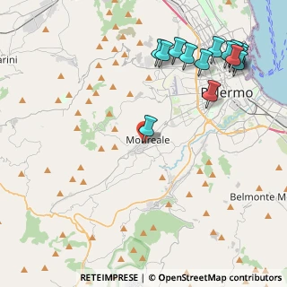 Mappa Via Archimede, 90046 Monreale PA, Italia (6.03429)