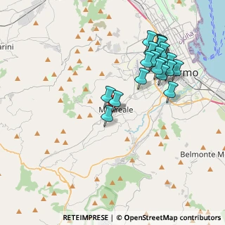 Mappa Via Archimede, 90046 Monreale PA, Italia (4.4495)