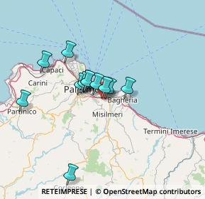 Mappa Via Michele Reina, 90039 Villabate PA, Italia (11.8075)