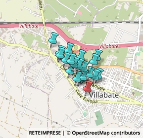 Mappa Via Varese, 90039 Villabate PA, Italia (0.249)