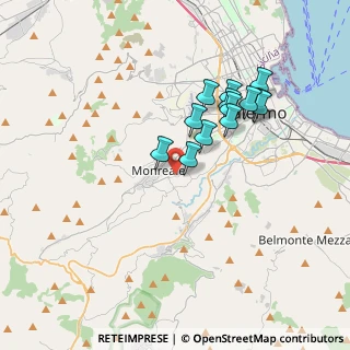 Mappa Strada Vicinale Corpo di Guardia, 90046 Monreale PA, Italia (3.51538)