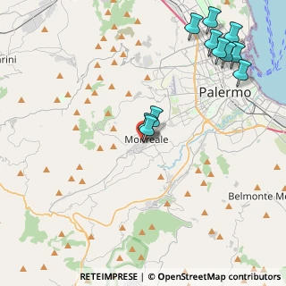 Mappa Via Fontana Rotonda, 90046 Monreale PA, Italia (5.62545)