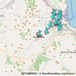 Mappa Via Fontana Rotonda, 90046 Monreale PA, Italia (5.26571)