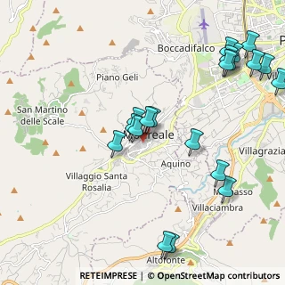 Mappa Via Fontana Rotonda, 90046 Monreale PA, Italia (2.755)
