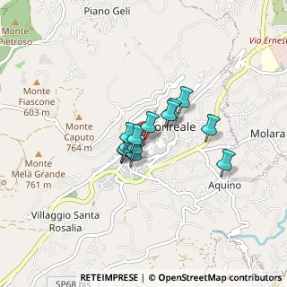 Mappa Via Enna, 90046 Monreale PA, Italia (0.54462)